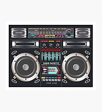 Boombox Photographic Print