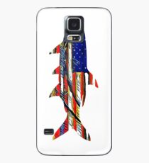 Funda/vinilo para Samsung Galaxy Tarpon de bandera de Estados Unidos