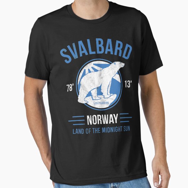 Artikel-Vorschau von Svalbard-Eisbär - Mitternachtssonne in Norwegen, designt und verkauft von IncognitoMode.