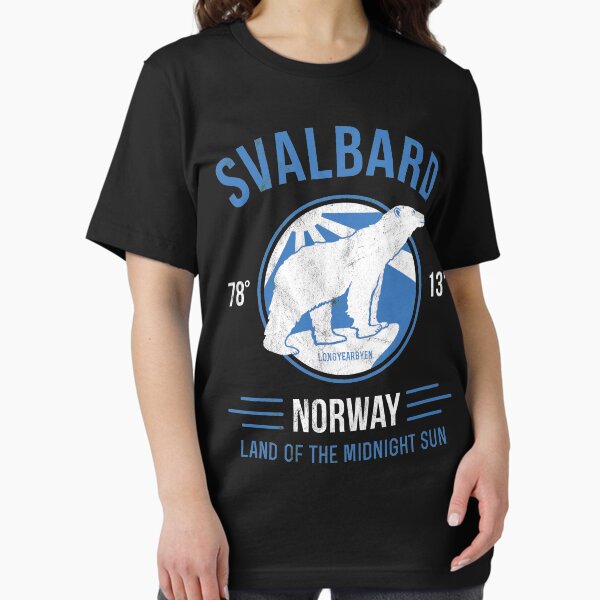Artikel-Vorschau von Svalbard-Eisbär - Mitternachtssonne in Norwegen, designt und verkauft von IncognitoMode.