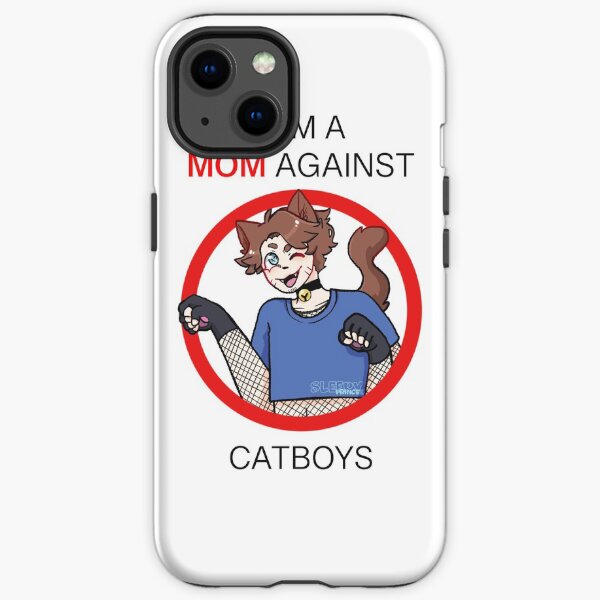 JE SUIS MAMAN CONTRE CATBOY JERMA Coque antichoc iPhone