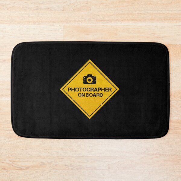 Item preview, PHOTOGRAPHER ON BOARD - Stickers for Cars designed and sold by CAUTION SHOP.