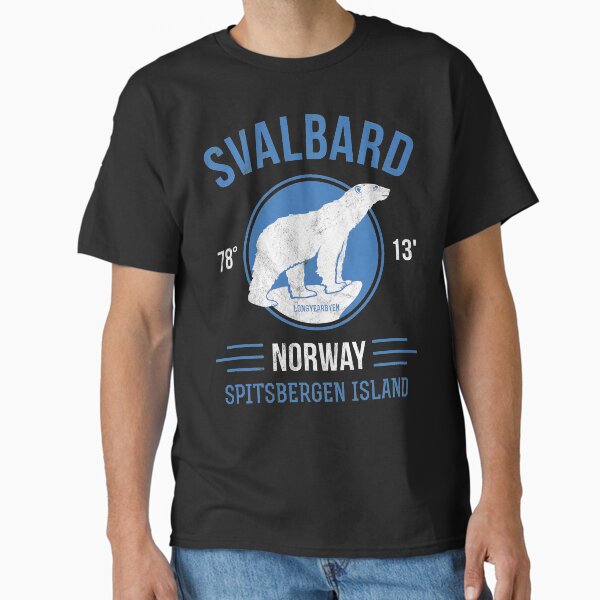 Vista previa del artículo con la obra «Oso polar de Svalbard - Longyearbyen Noruega», diseñado y vendido por IncognitoMode.