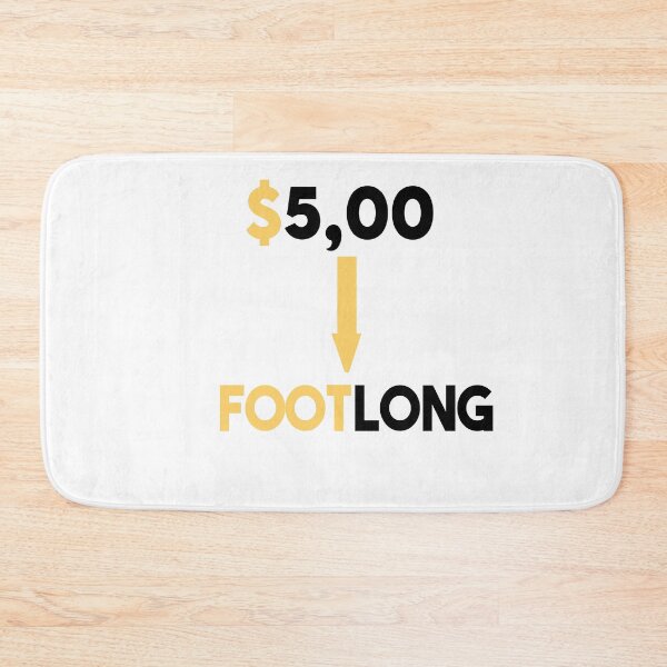 Item preview, Five dollars footlong designed and sold by Heddar Badreddine.