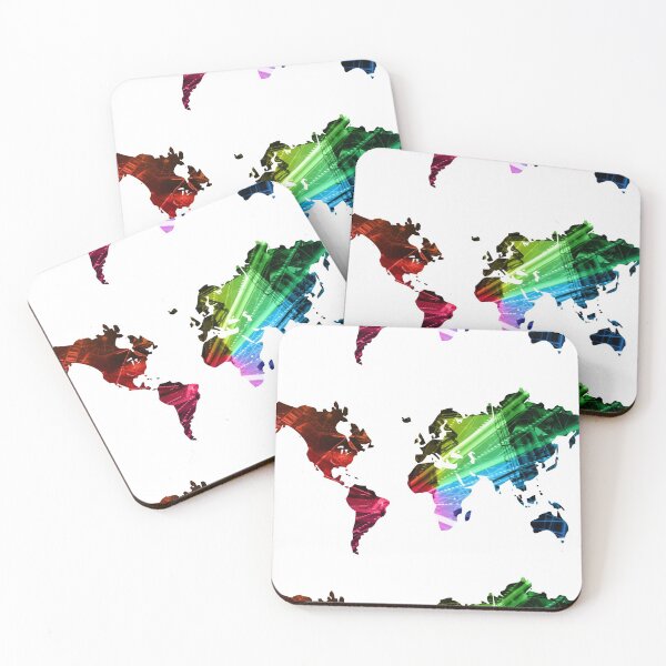 Item preview, Industry lines World map designed and sold by Lee's Place.