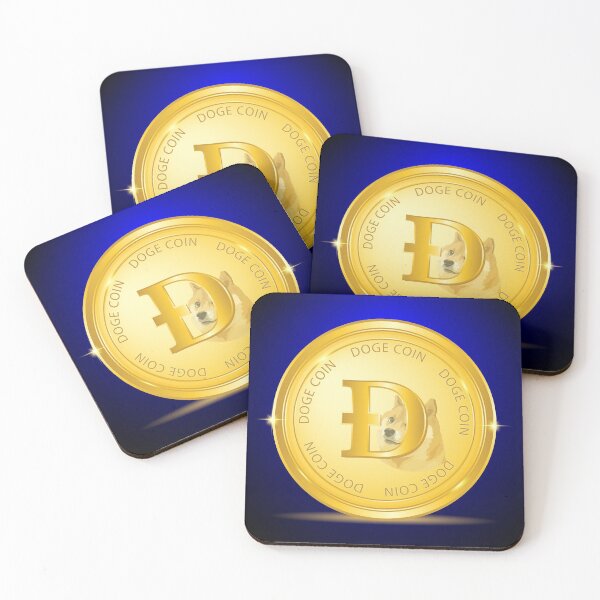 Item preview, Dogecoin logo plate designed and sold by ZieProject.