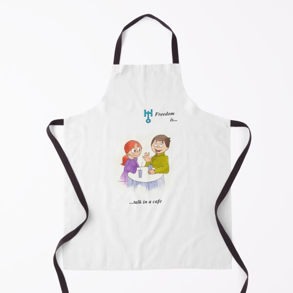 Item preview, Freedom is... talk in a cafe designed and sold by irishkalia.