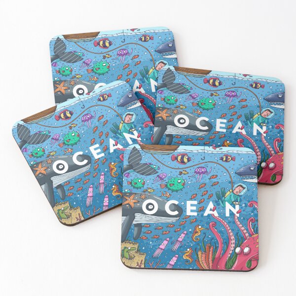 Item preview, Detailed Colorful Illustration Water Sea Life Vector Illustration designed and sold by Peekonet.