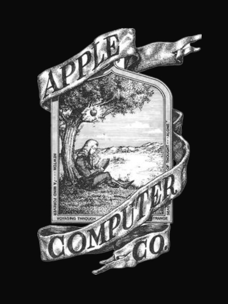 Old apple. Логотип эппл 1976. самый первый логотип apple. старый логотип эппл.