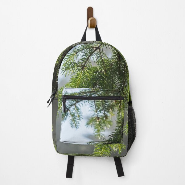 Item preview, Forest Bathing - Fog and Sunbeams Among Evergreen Pines designed and sold by Georgia Mizuleva.