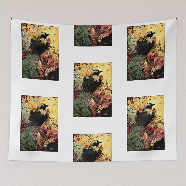 Item preview, Vain Jackdaw, Eurasian Jackdaw designed and sold by Studio66Designs.