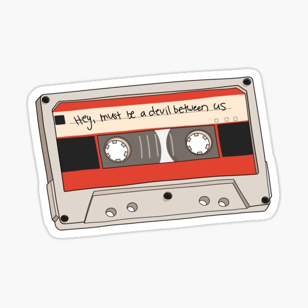 Must Be A Devil Between Us Mixtape (Fear Street) Sticker