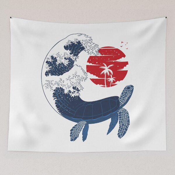 Item preview, The great turtle wave designed and sold by albertocubatas.