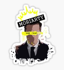 Moriarty was real Sticker