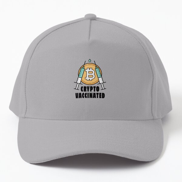 crypto vaccinated Baseball Cap