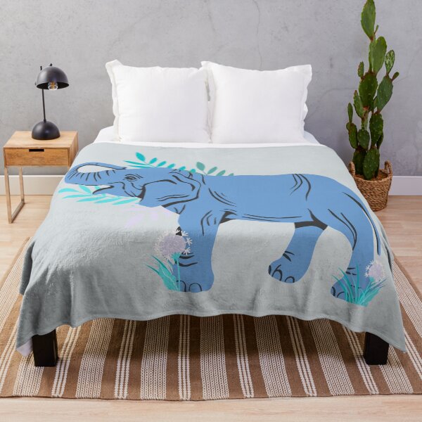 Item preview, Colorful Jungle - elephant between the leaves designed and sold by Verubi.