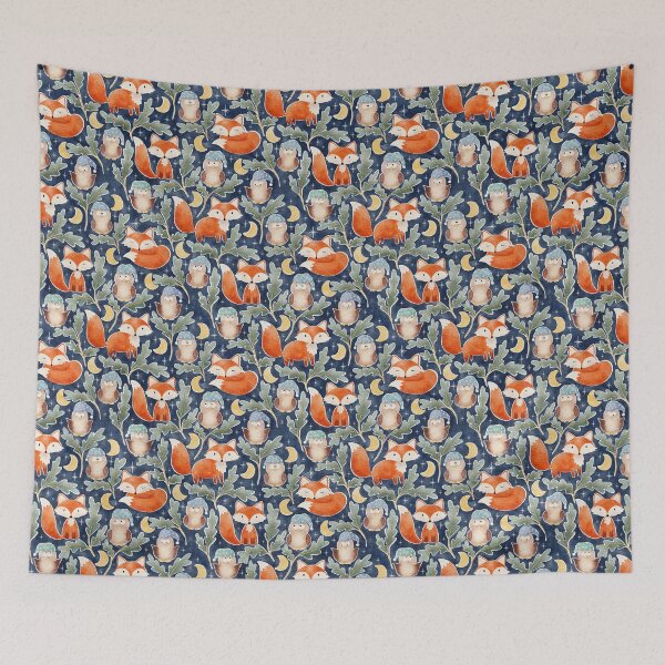 Item preview, Foxes and Owls designed and sold by RebeccaFlaherty.