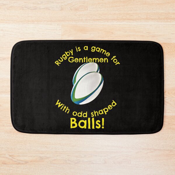 Item preview, Rugby is a game for Gentlemen With Odd Shaped Balls designed and sold by Dumelang.