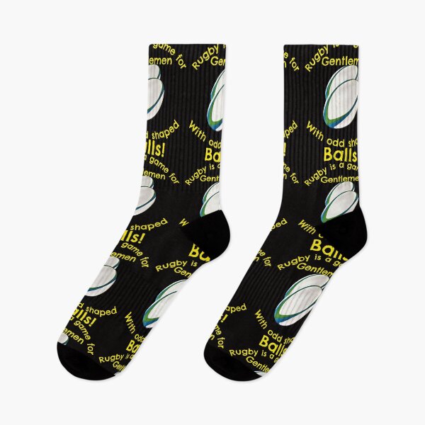 Item preview, Rugby is a game for Gentlemen With Odd Shaped Balls designed and sold by Dumelang.