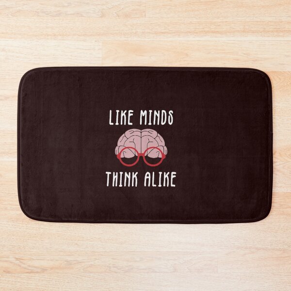 Item preview, like minds think alike designed and sold by WAISLYV.