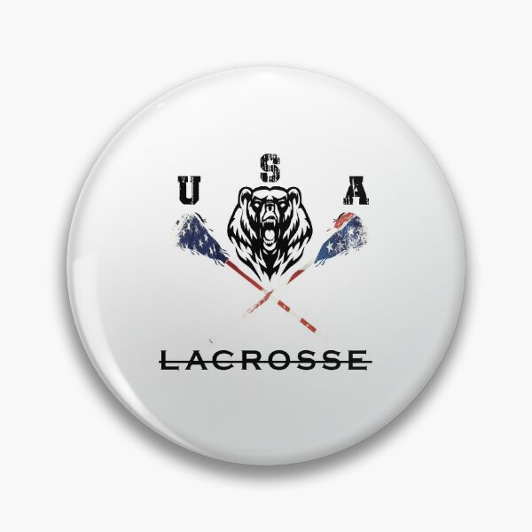 Item preview, Lacrosse Usa American Flag designed and sold by dridi sofiene.