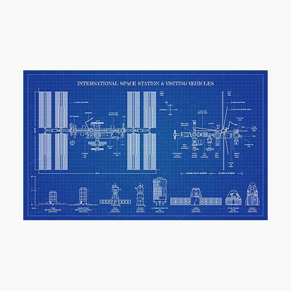 Blueprint Photographic Prints Redbubble