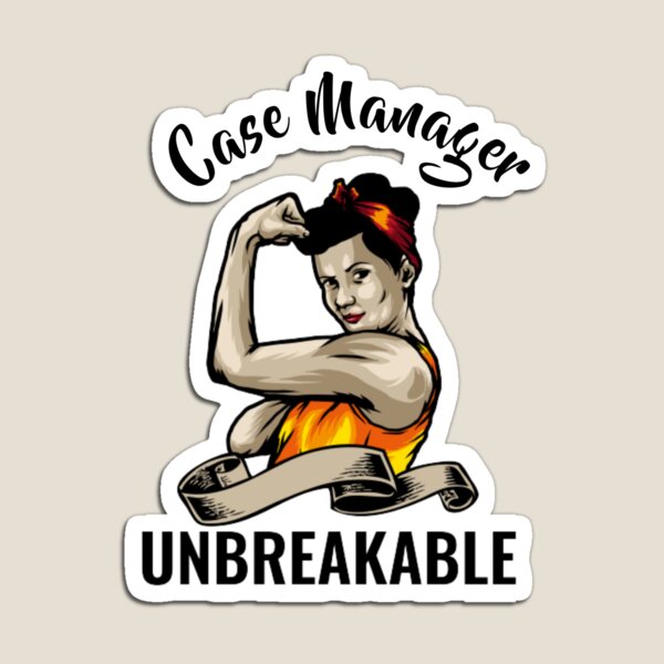 Item preview, Unbreakable Case Manager - Funny Birthday Gift For Case Manager designed and sold by Yay Design.