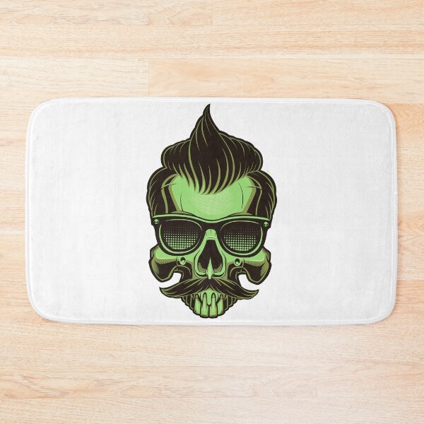 Item preview, Hipster Skull - Feijoa designed and sold by artorno.