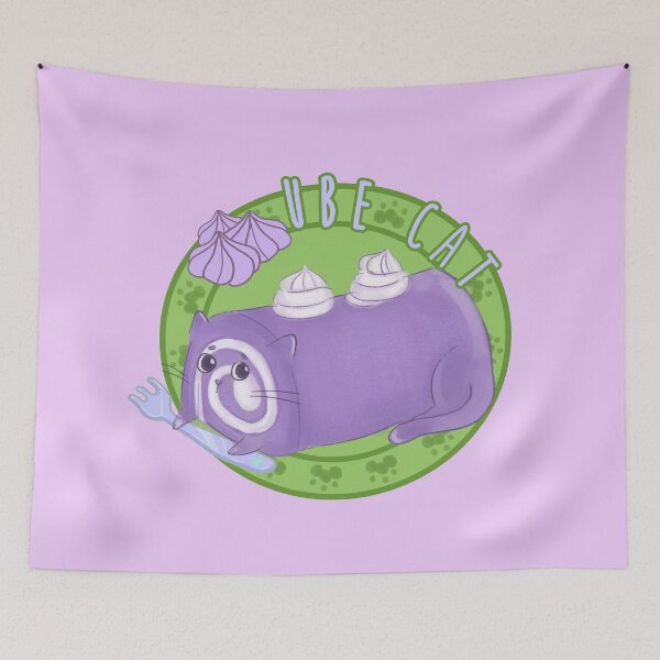 Item preview,  Ube Roll Cat designed and sold by Sweets-trolley.