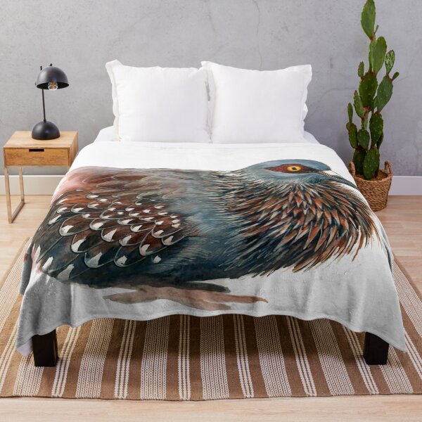 Item preview, Watercolor rock pigeon designed and sold by CarolineJordaan.