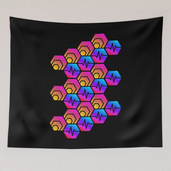 Item preview, Hex And PulseChain Crypto Logo Design PLS Pulse designed and sold by JackCurtis1991.