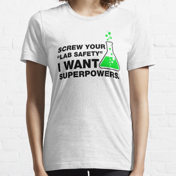 Item preview, Lab Safety Funny Science Geek T-shirt designed and sold by lolotees.