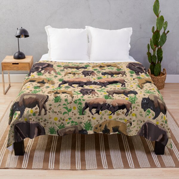 Item preview, Cute American bison designed and sold by PawsoMania.