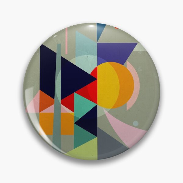 Item preview, Abstract composition - inspired by cubism, green  designed and sold by korasi.
