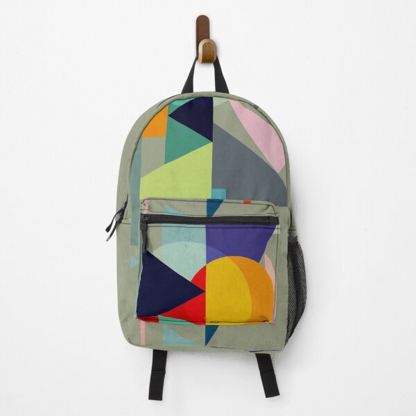 Item preview, Abstract composition - inspired by cubism, green  designed and sold by korasi.