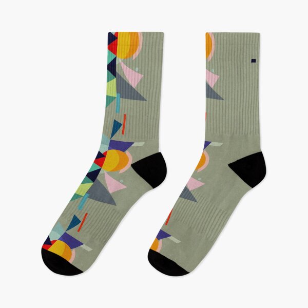 Item preview, Abstract composition - inspired by cubism, green  designed and sold by korasi.