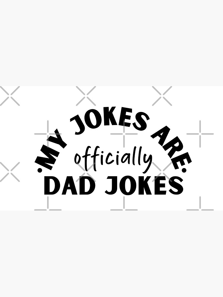 "My jokes are officially dad jokes" Cap by AmineCreation Redbubble