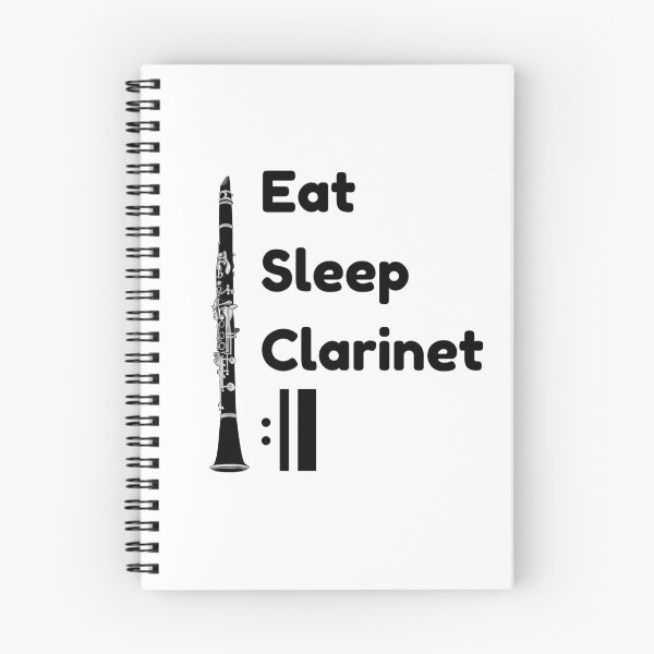 Item preview, Eat Sleep Clarinet Repeat designed and sold by choceclairs.