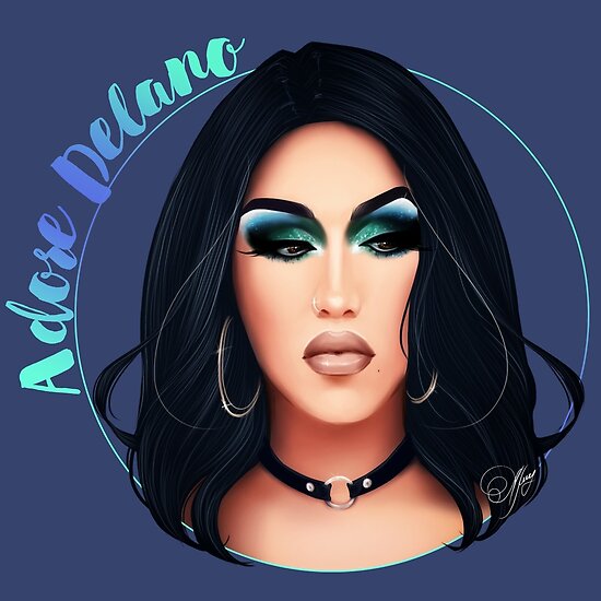 adore delano negative nancy artwork