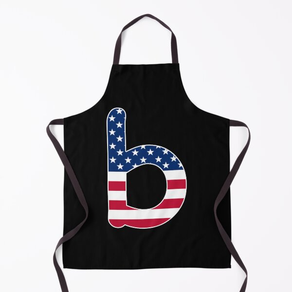Item preview, Letter b Lower Case Alphabet American Flag b Gift designed and sold by Shariss.