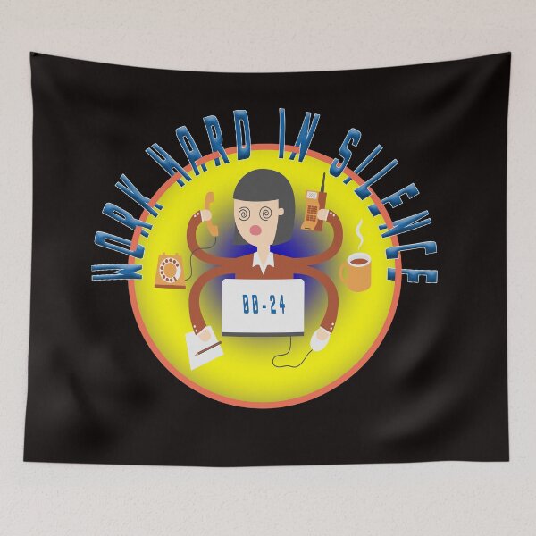 Item preview, Work Hard In Silence designed and sold by roleshop.