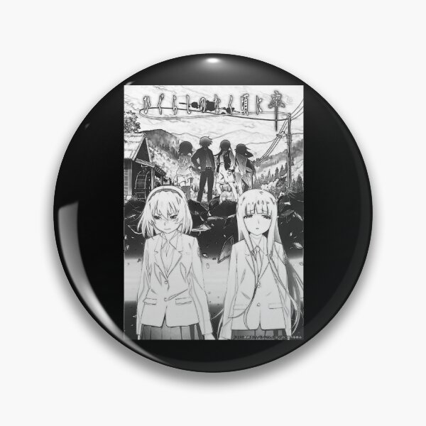 When they cry higurashi no naku koro ni sotsu drawing black and white Art  Board Print for Sale by not4fantasy