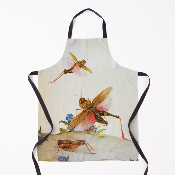 Item preview, Locust illustration designed and sold by Vintage Designs +.