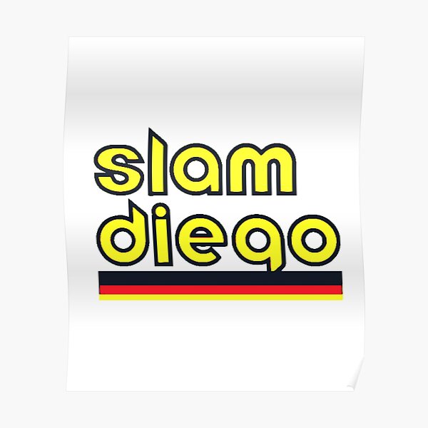 Slam Diego T-Shirts for Sale