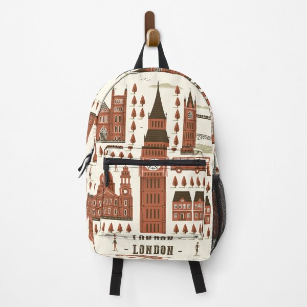 Item preview, Elegant London Attractions Collection Flat Style designed and sold by Peekonet.