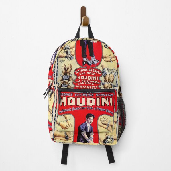 Item preview, Houdini vintage magic poster designed and sold by Vintage Designs +.