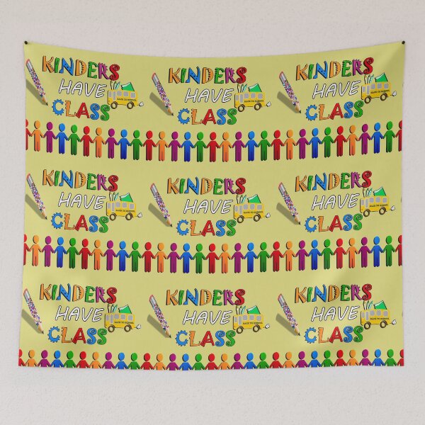 Item preview, Kindergarten Teacher & Students Kinders Have Class designed and sold by Cute & Sassy Custom Gifting Boutiques.