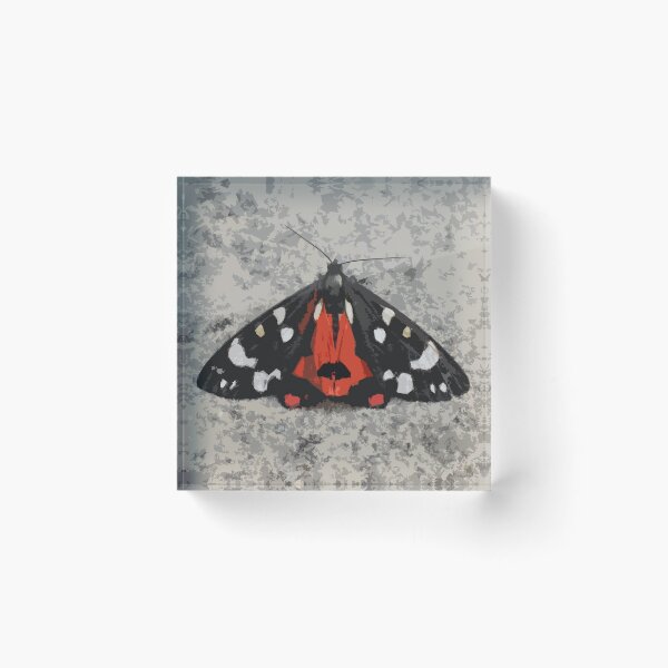 Item preview, Scarlet Tiger Moth designed and sold by karmardesigns.
