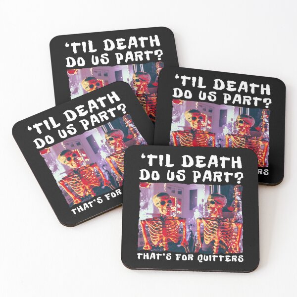 Item preview, Til Death Do Us Part? Funny Halloween Design For Married Couple designed and sold by MnEmzStudio.