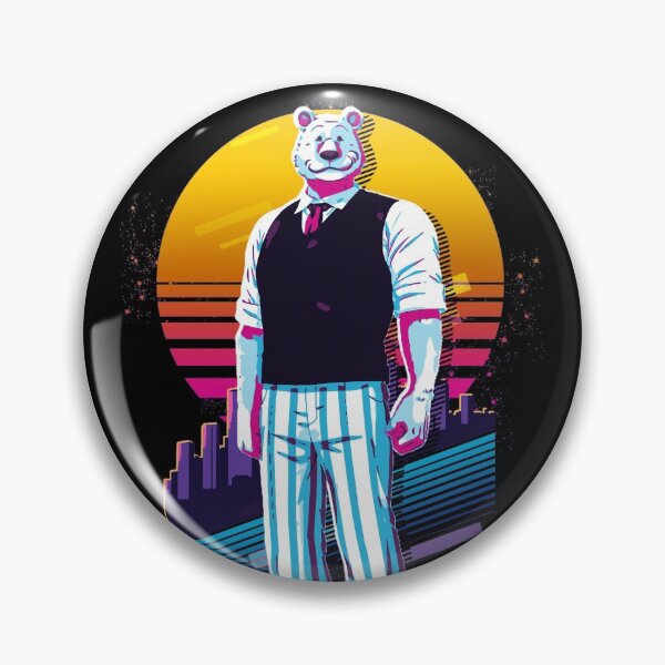 Aperçu de l'œuvre Riz - Beastars * rétro des années 80 * créée et vendue par MyRetroArt.